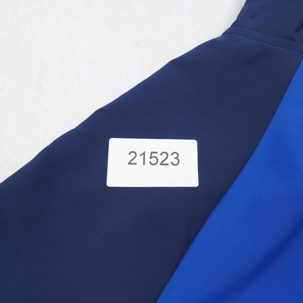 Nike Jacket Boys Extra Large Blue Woven Colorblock Lightweight Windbreaker Shell